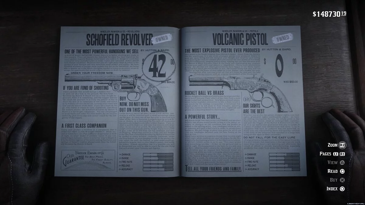 Sauvegarde PS4 avec déblocage complet de tout / Red Dead Redemption 2