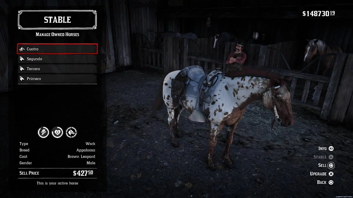 Sauvegarde PS4 avec déblocage complet de tout / Red Dead Redemption 2