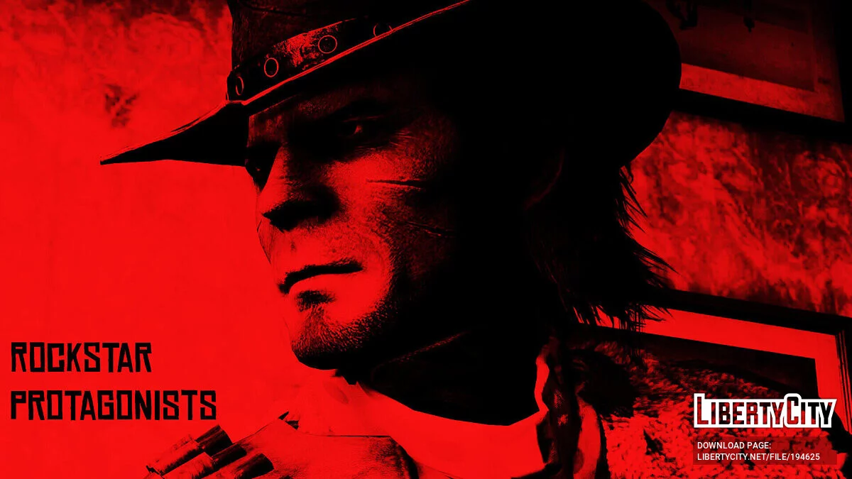 Rockstar Protagonists — Red Harlow, Niko Bellic, Trevor Philips та інші [2.0.0] / Red Dead Redemption 2