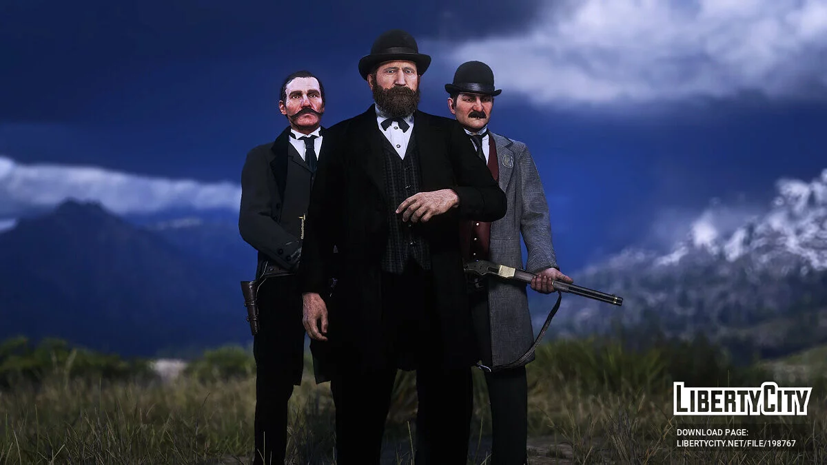 Персонажі з «Тумстоун: Легенда Дикого Заходу» / Red Dead Redemption 2