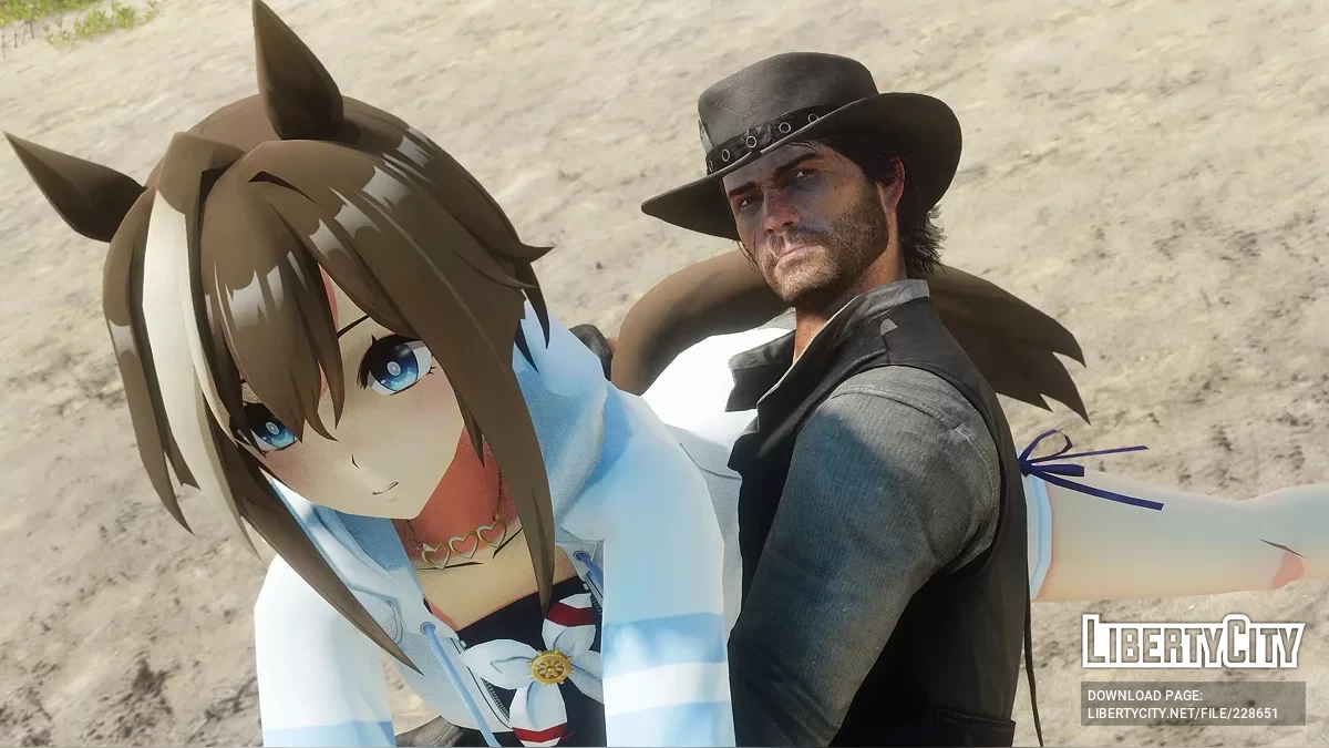 Шеваль Гран з Umamusume / Red Dead Redemption 2
