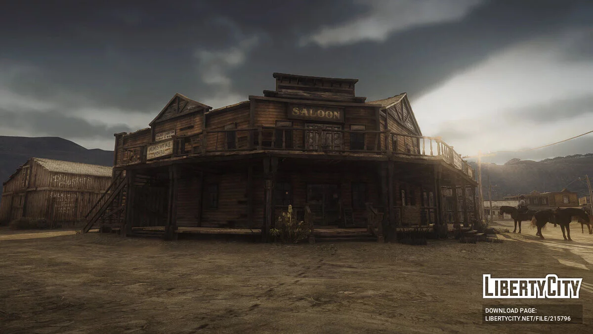 RDR Reimagined — gráficos como RDR2 / Red Dead Redemption