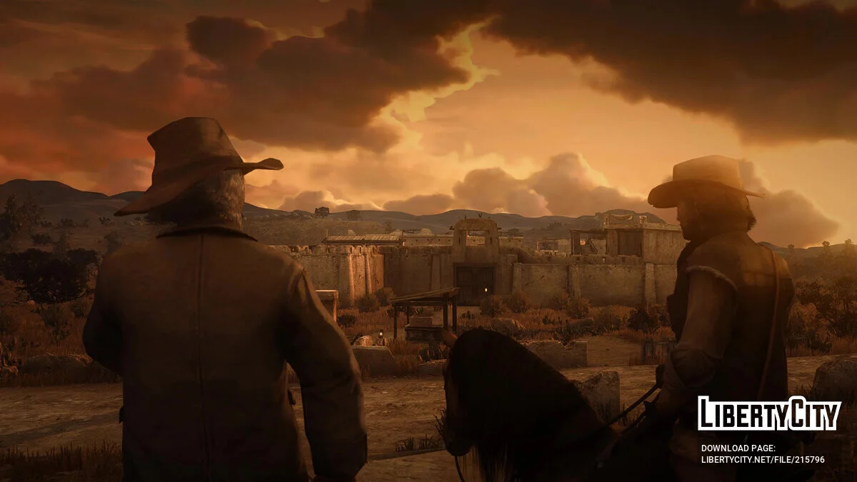 RDR Reimagined — gráficos como RDR2 / Red Dead Redemption