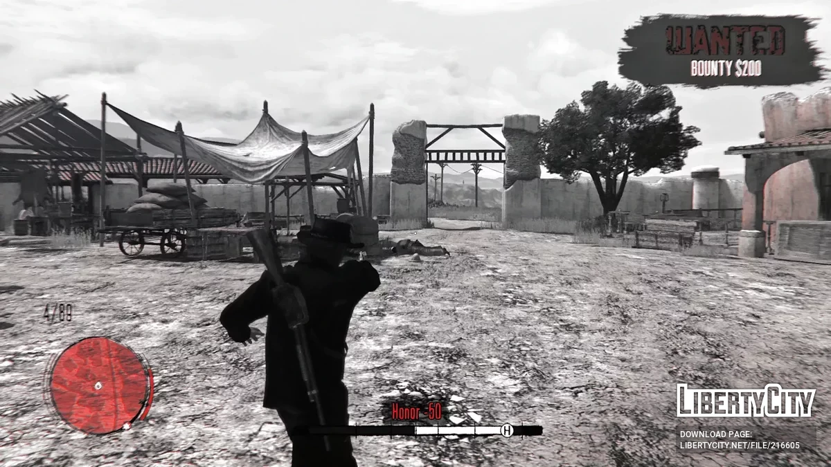 Black and white Reshade / Red Dead Redemption