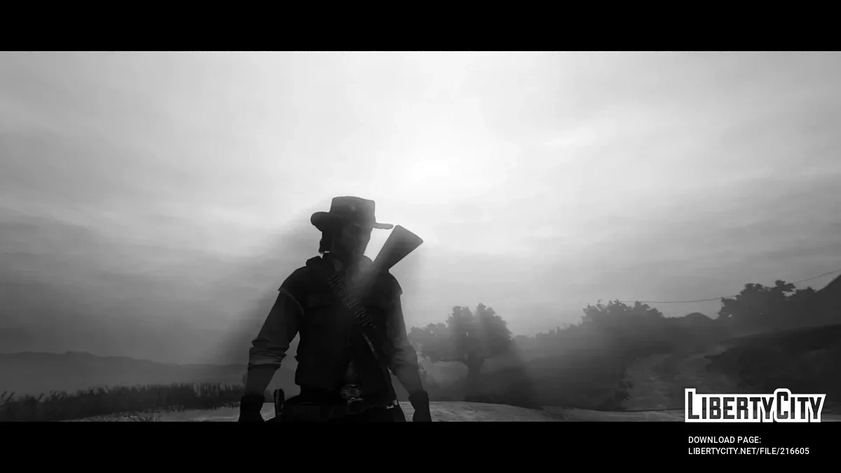 Black and white Reshade / Red Dead Redemption