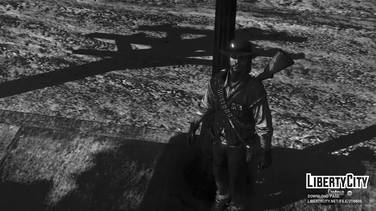 Black and white Reshade / Red Dead Redemption