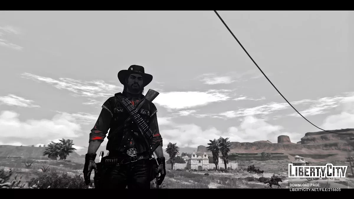 Black and white Reshade / Red Dead Redemption