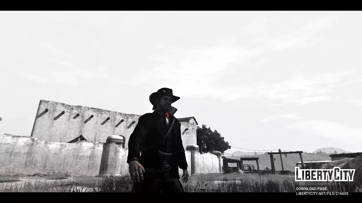 Black and white Reshade / Red Dead Redemption