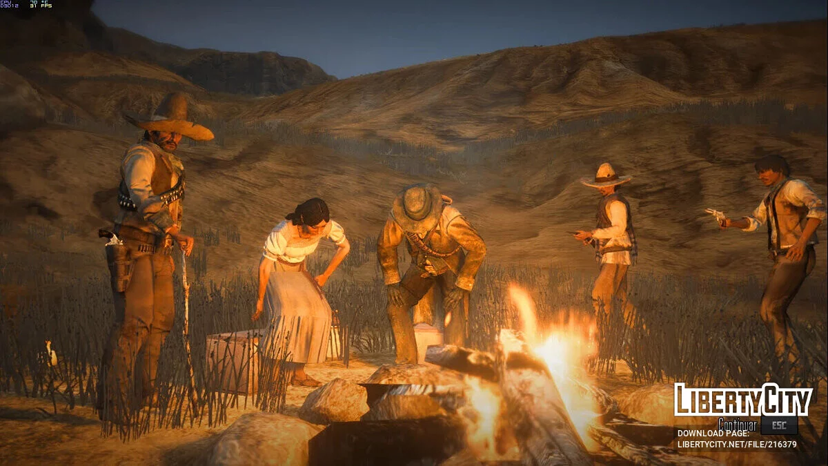 RDR Equlibrium Reality — решейд для Reality Redemption — Overhaul Project / Red Dead Redemption