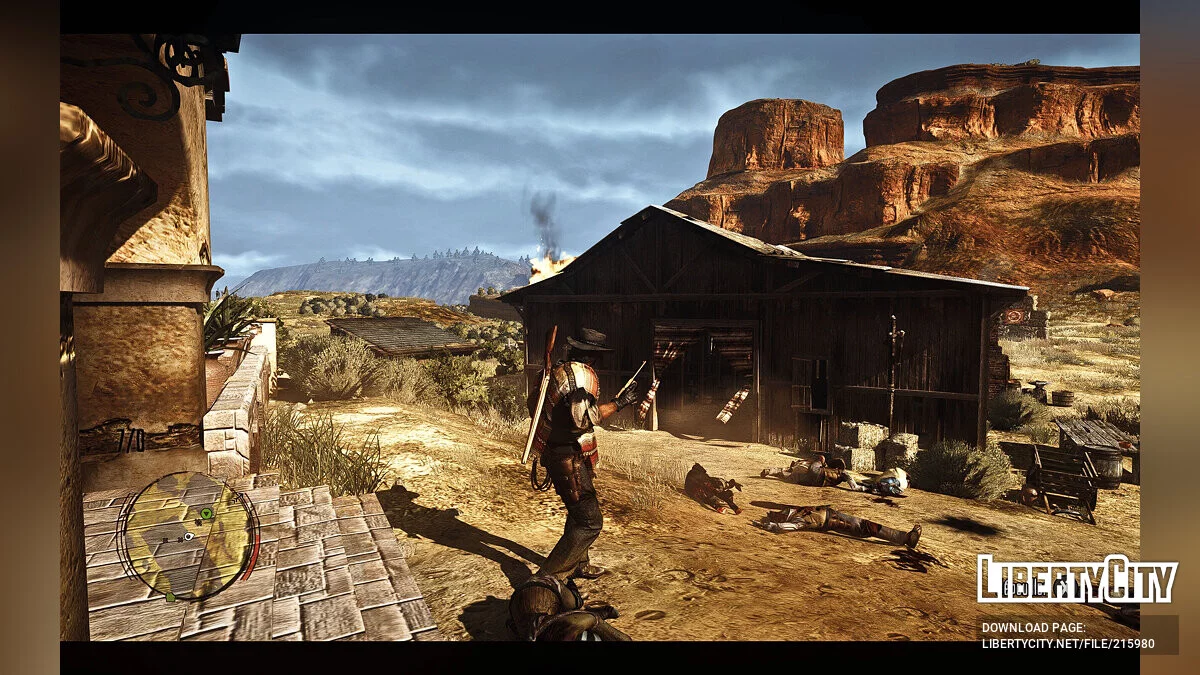 RDR Re-Reimagined — покращена графіка (ReShade) / Red Dead Redemption