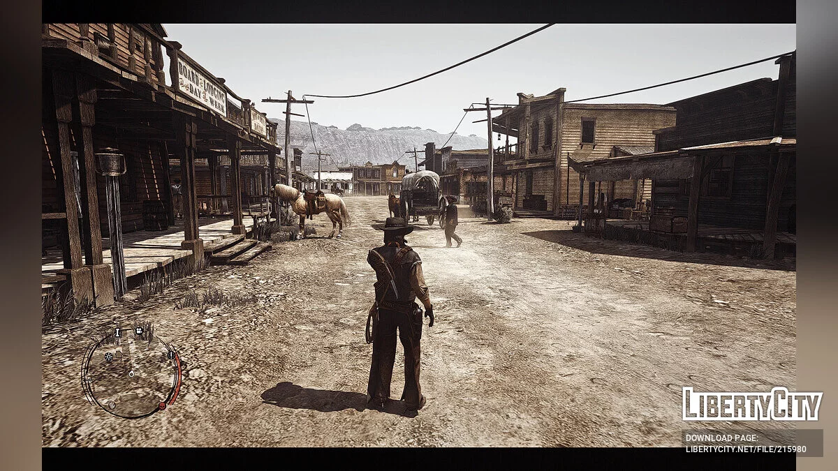 RDR Re-Reimagined — покращена графіка (ReShade) / Red Dead Redemption