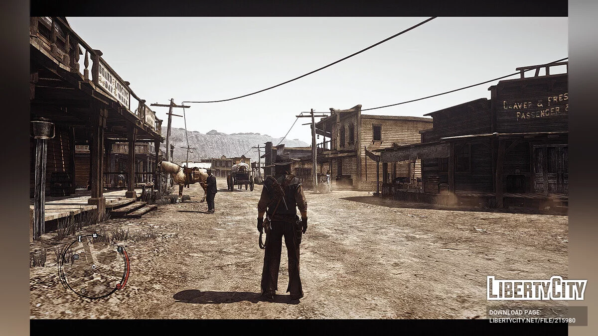 RDR Re-Reimagined — покращена графіка (ReShade) / Red Dead Redemption
