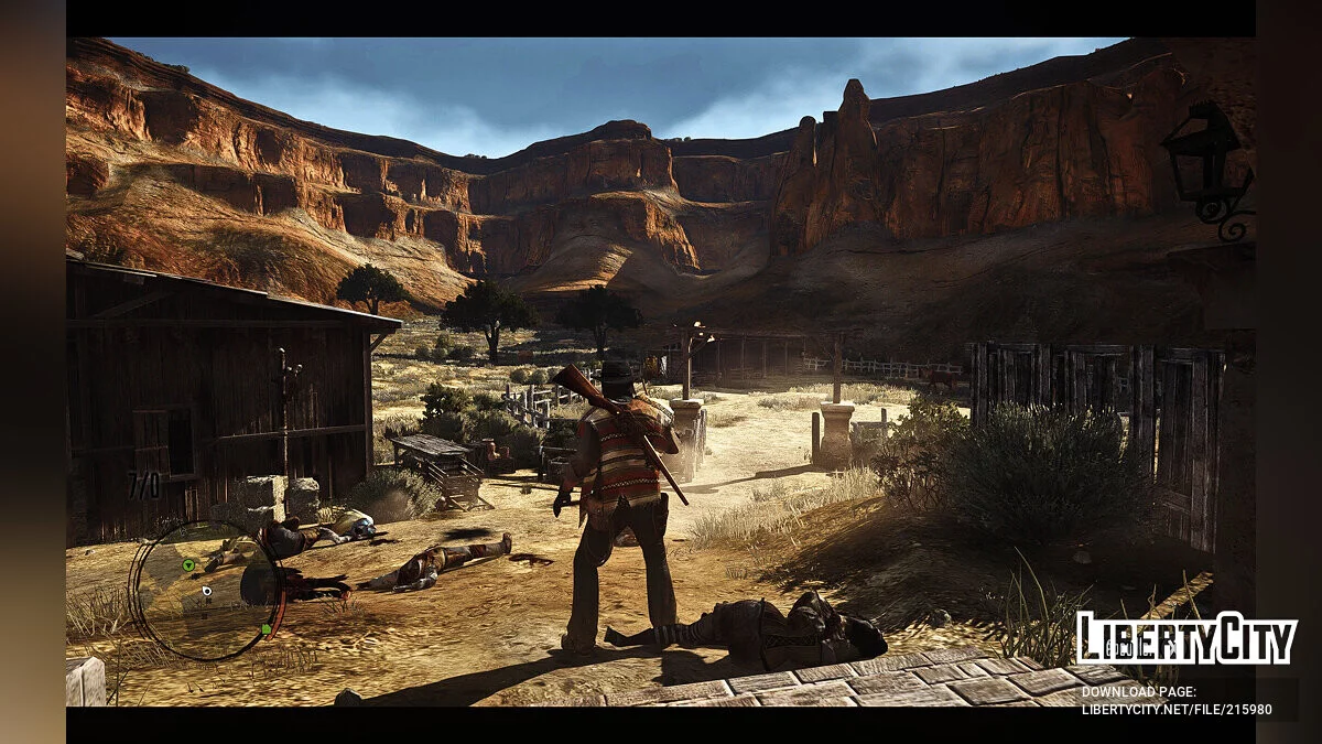 RDR Re-Reimagined — покращена графіка (ReShade) / Red Dead Redemption