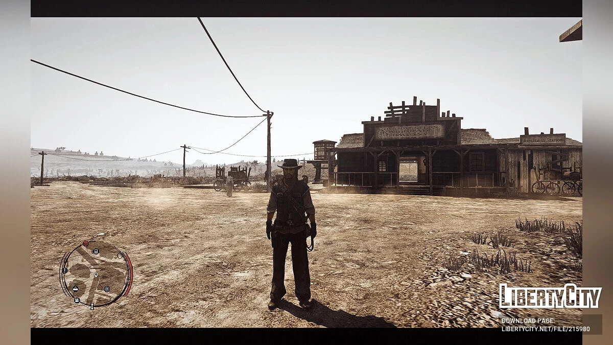 RDR Re-Reimagined — покращена графіка (ReShade) / Red Dead Redemption