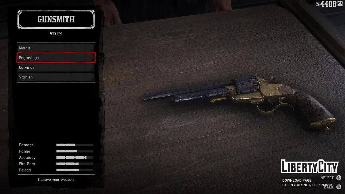 Neue Waffengriffe [6.0.0] / Red Dead Redemption 2