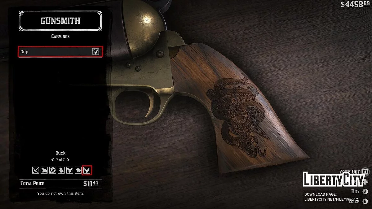 Neue Waffengriffe [6.0.0] / Red Dead Redemption 2
