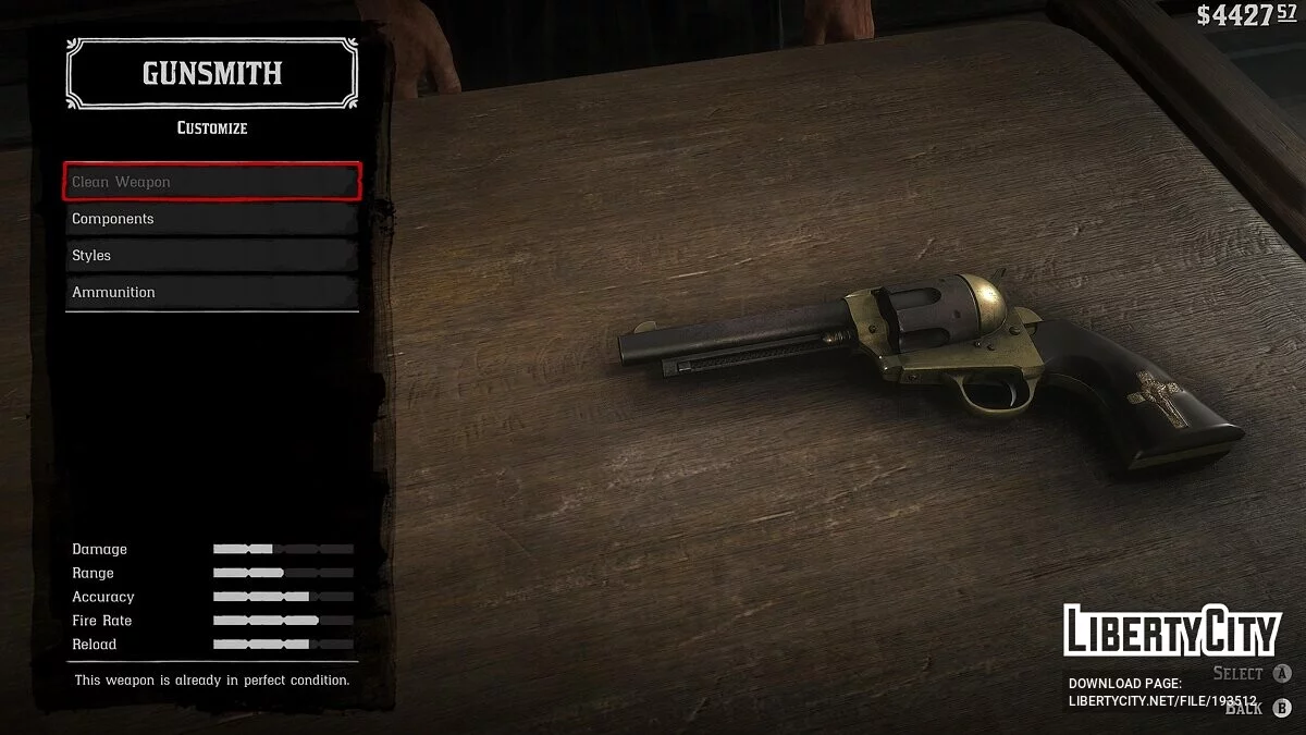 Neue Waffengriffe [6.0.0] / Red Dead Redemption 2
