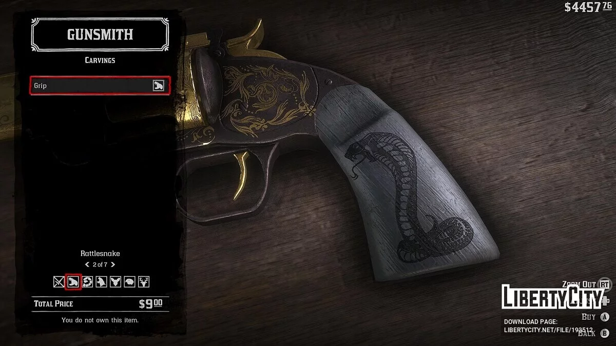 Neue Waffengriffe [6.0.0] / Red Dead Redemption 2