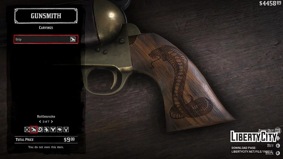 Neue Waffengriffe [6.0.0] / Red Dead Redemption 2