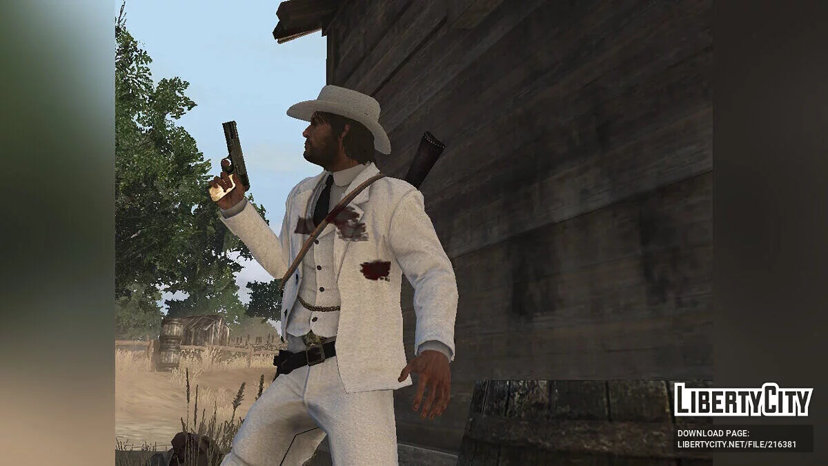Білий елегантний костюм / Red Dead Redemption