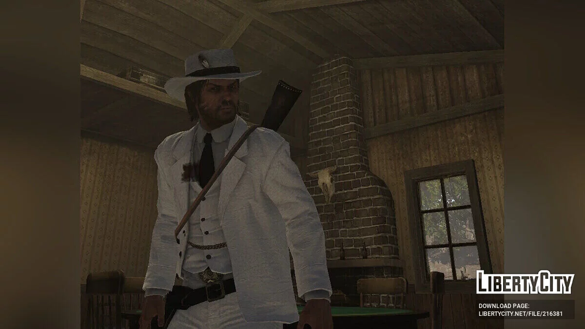 Білий елегантний костюм / Red Dead Redemption