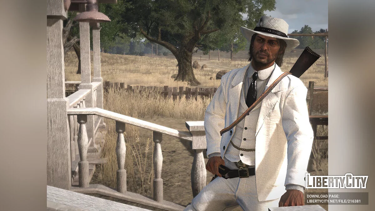 Білий елегантний костюм / Red Dead Redemption