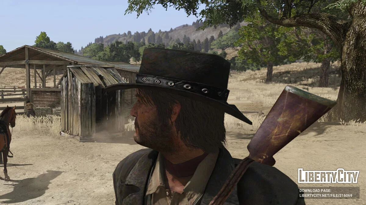 Черное пыльное пальто Джона / Red Dead Redemption