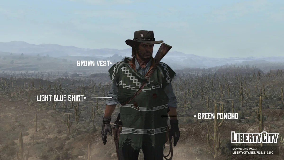 Вбрання «людини без імені» / Red Dead Redemption