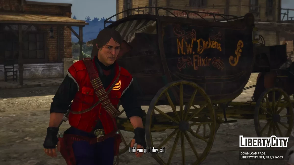 Наряд Клэр Редфілд / Red Dead Redemption