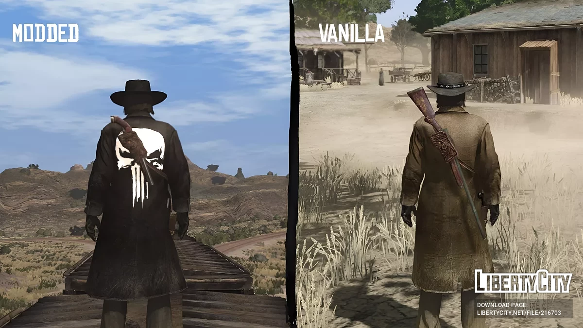 Punisher's Cloak / Red Dead Redemption