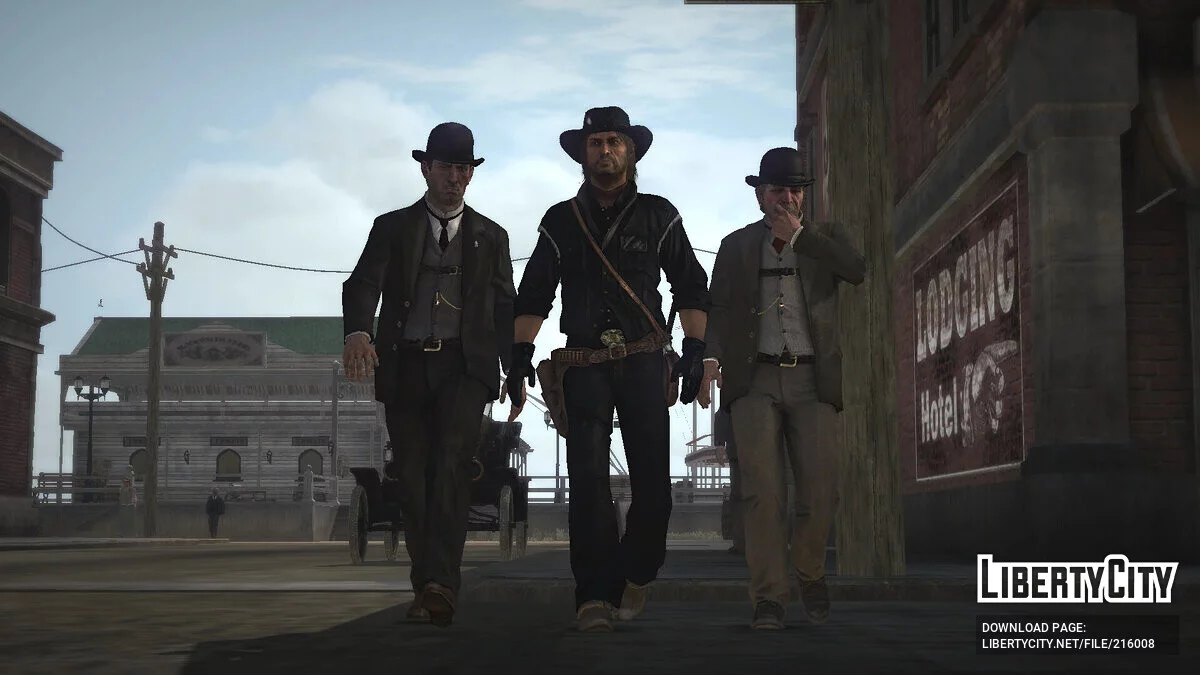 Темний ковбойський костюм / Red Dead Redemption