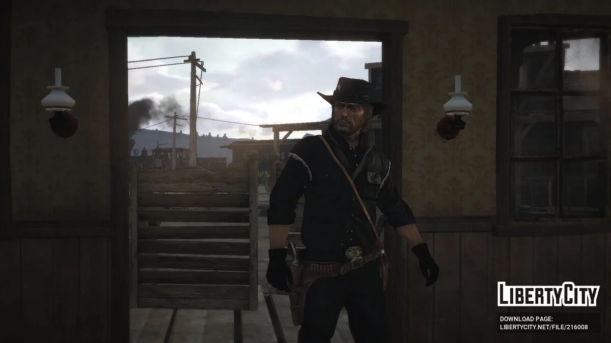 Темний ковбойський костюм / Red Dead Redemption