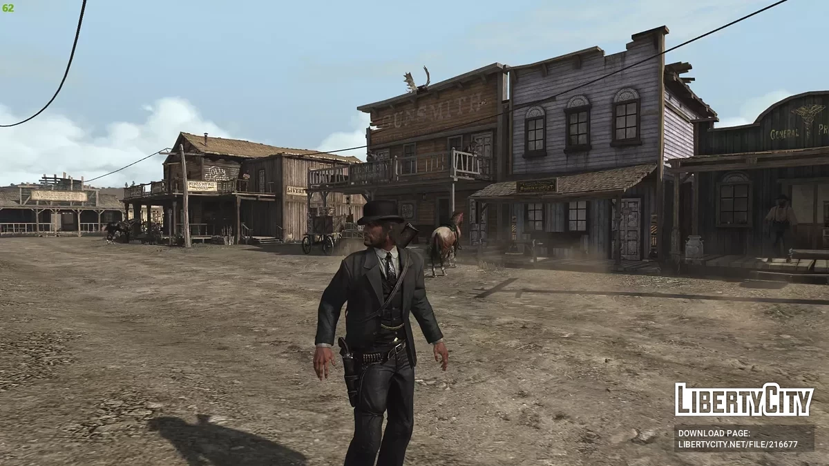 Bureau Uniform for John Marston / Red Dead Redemption