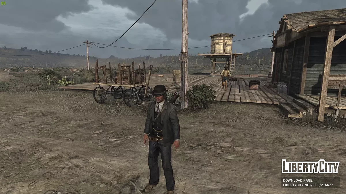 Bureau Uniform for John Marston / Red Dead Redemption