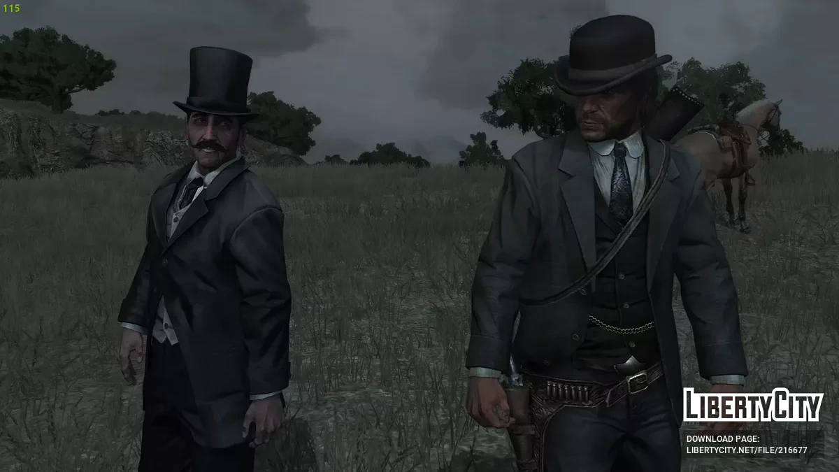 Bureau Uniform for John Marston / Red Dead Redemption