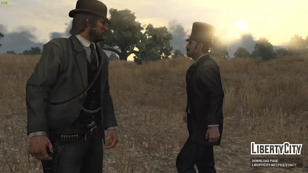 Bureau Uniform for John Marston / Red Dead Redemption