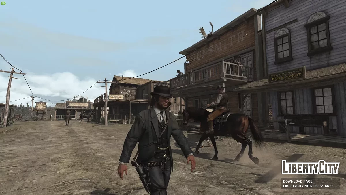 Bureau Uniform for John Marston / Red Dead Redemption