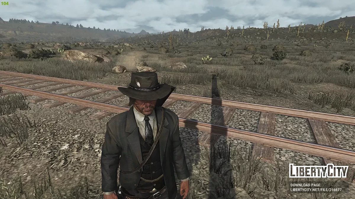 Bureau Uniform for John Marston / Red Dead Redemption