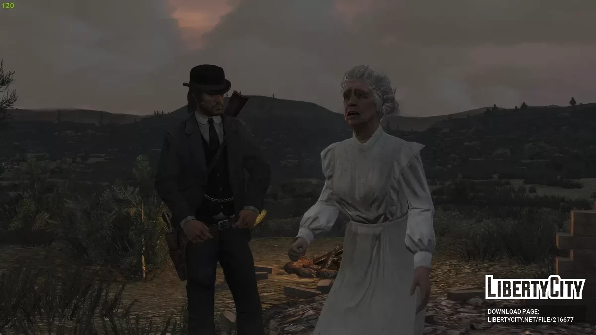 Bureau Uniform for John Marston / Red Dead Redemption