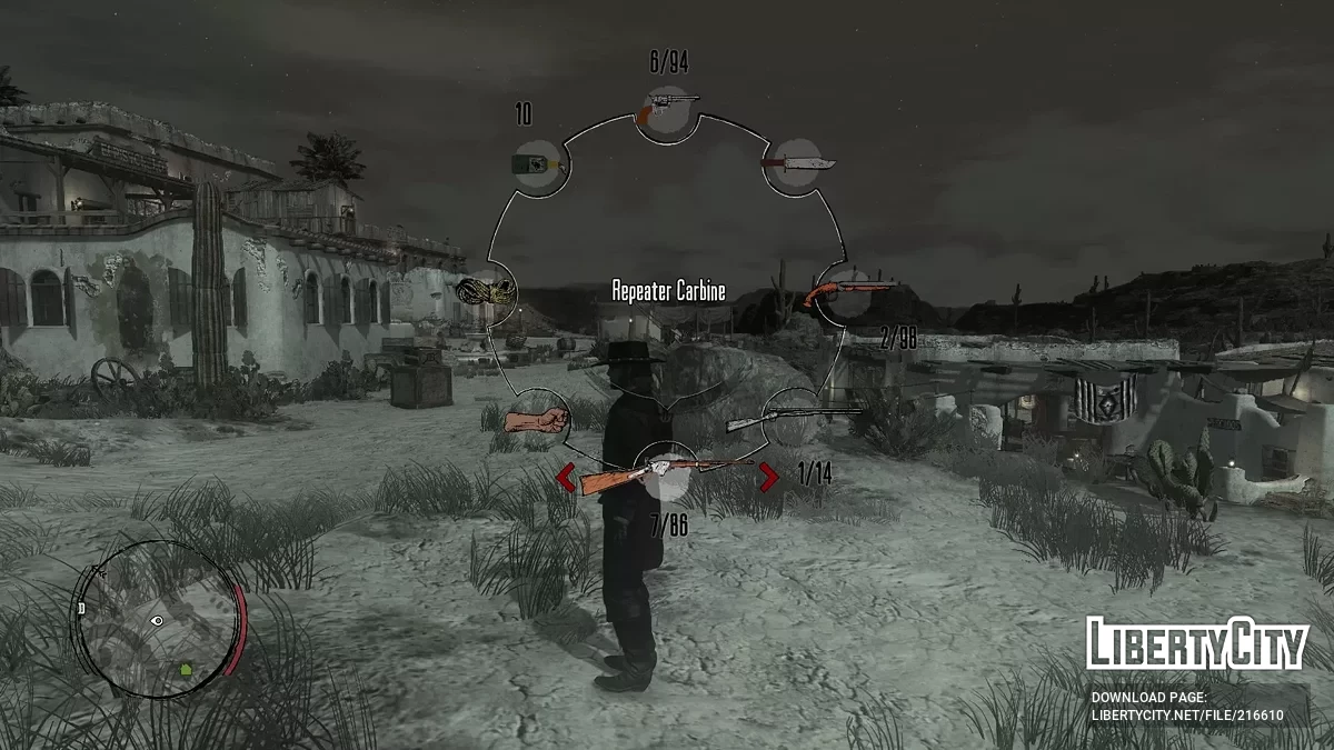 Ícones de armas coloridas / Red Dead Redemption