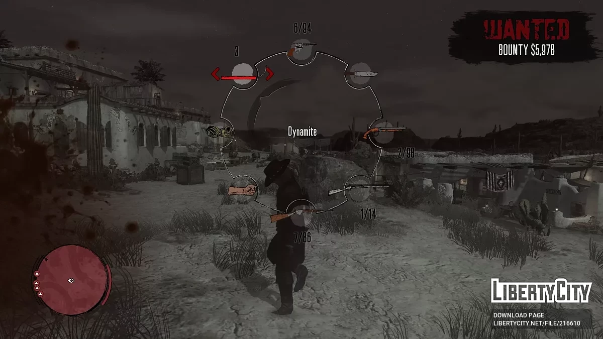 Ícones de armas coloridas / Red Dead Redemption