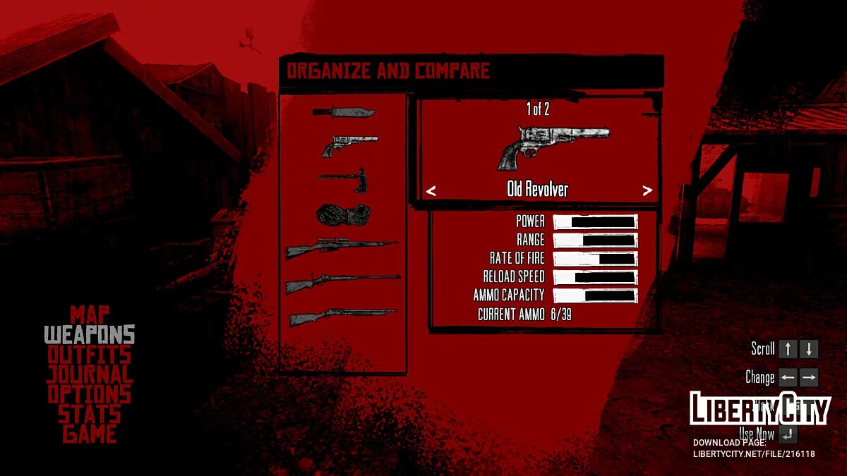 Colt Walker Revolver / Red Dead Redemption