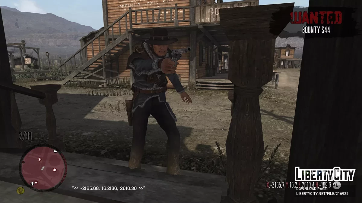 Characters from Red Dead Revolver and Undead Nightmare instead of lawmen / Red Dead Redemption