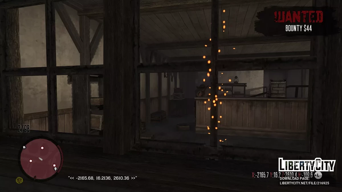 Characters from Red Dead Revolver and Undead Nightmare instead of lawmen / Red Dead Redemption