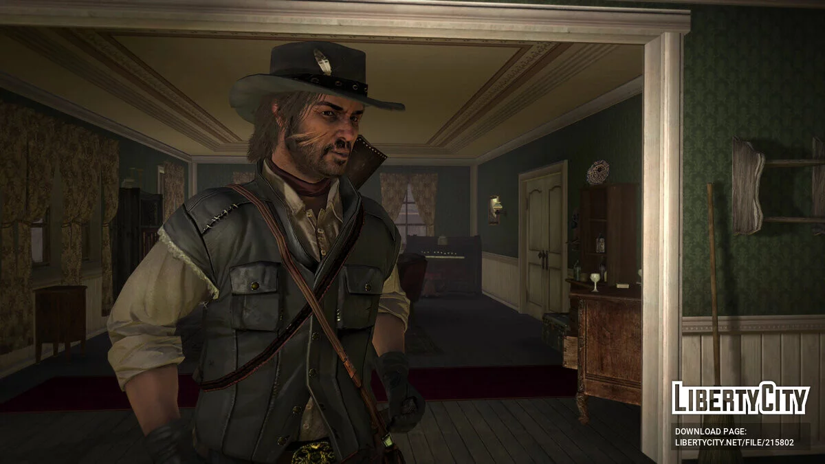 John Marston en calidad 4K / Red Dead Redemption