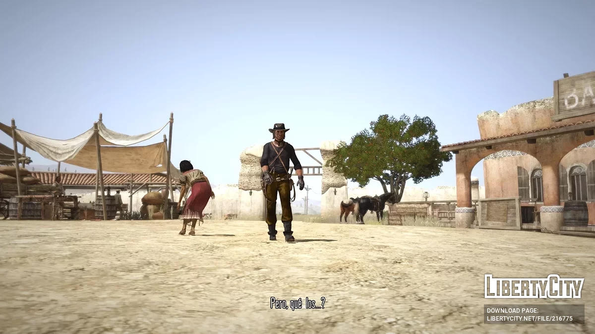 Black-brown Treasure Hunter Suit / Red Dead Redemption