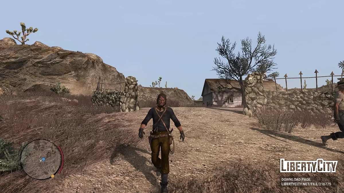 Black-brown Treasure Hunter Suit / Red Dead Redemption