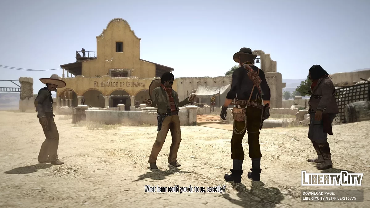 Black-brown Treasure Hunter Suit / Red Dead Redemption