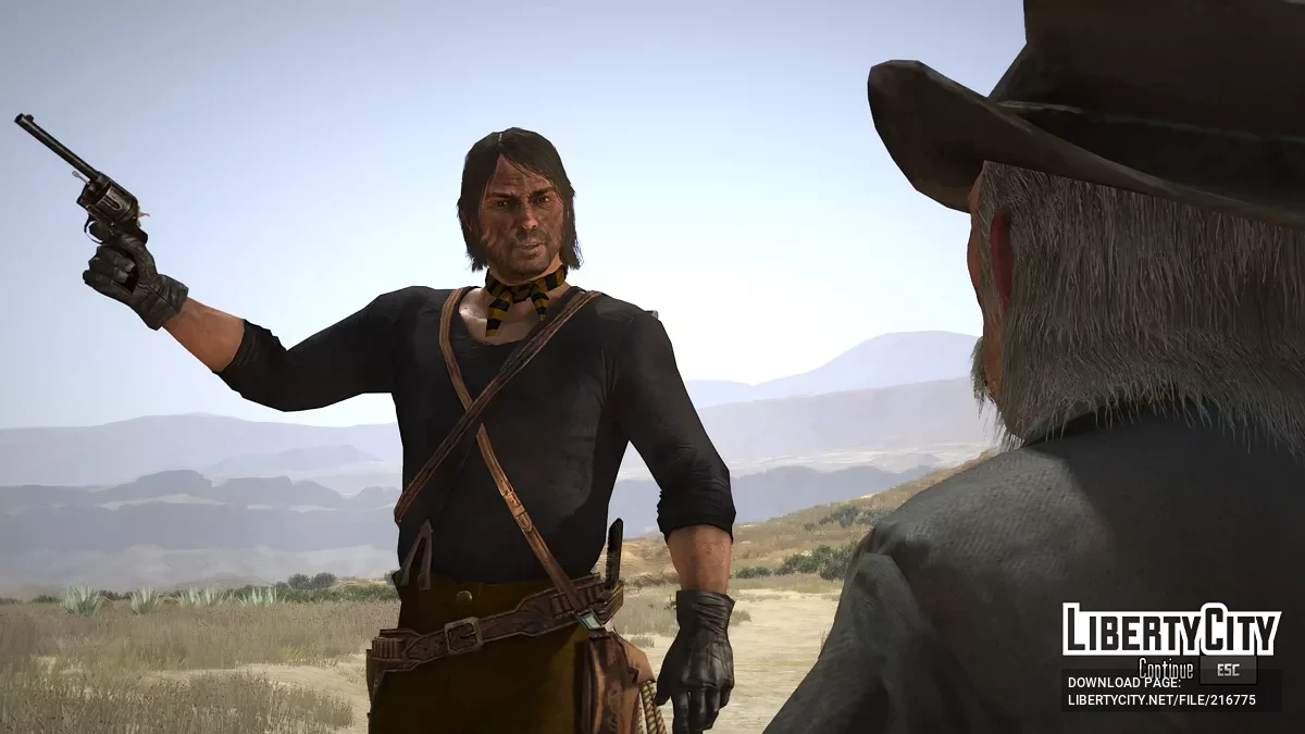 Black-brown Treasure Hunter Suit / Red Dead Redemption