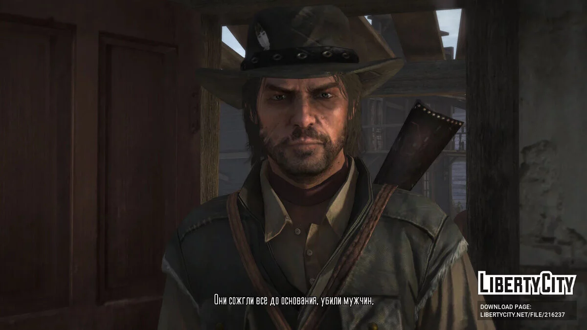 John dari versi beta / Red Dead Redemption